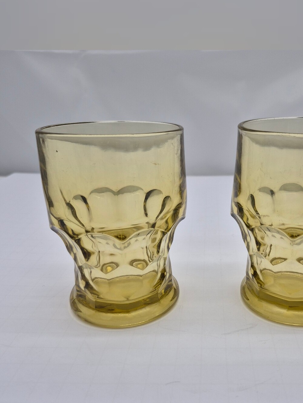 Set of 2 Anchor Hocking Amber Glass Tumbler Glass Tumblers, All Occasions
